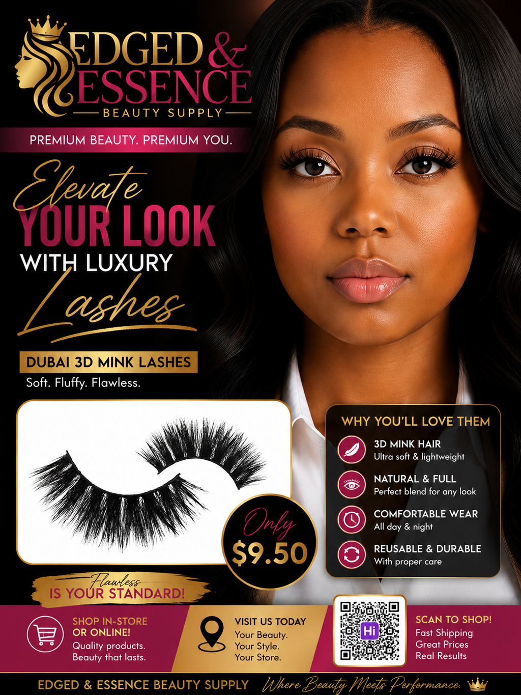 Dubai 3D Mink Lashes